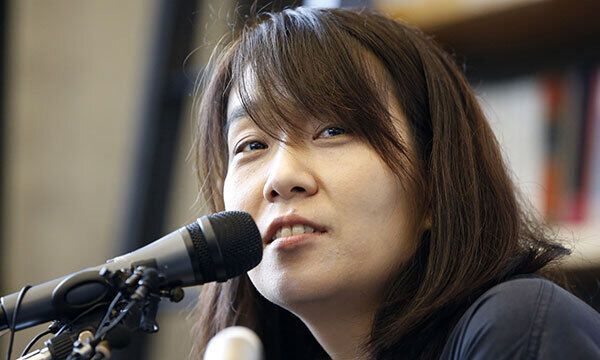 노벨문학상 수상자인 한강 작가. AP∙연합뉴스