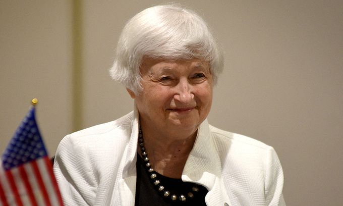 재닛 옐런 미국 재무부 장관. 로이터연합뉴스