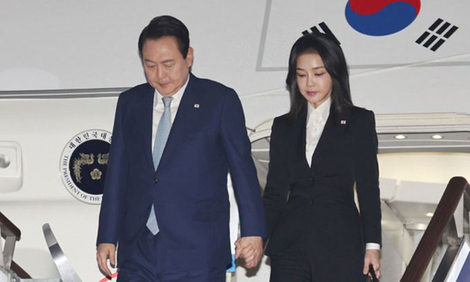 윤석열 대통령과 김건희 여사. 연합뉴스