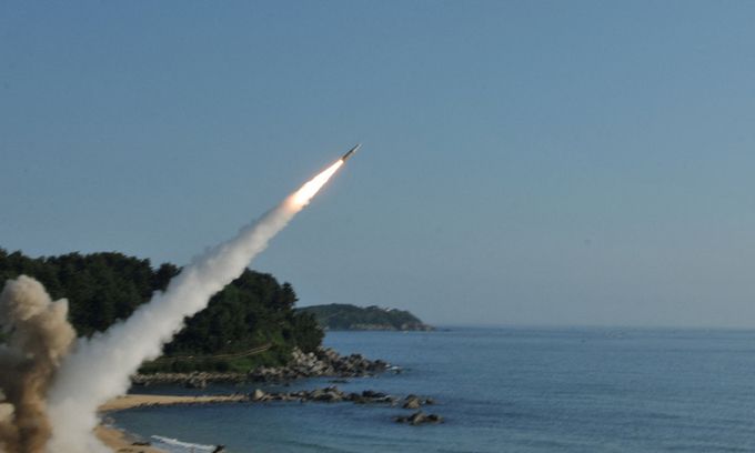 지대지 미사일 에이태큼스(ATACMS). 로이터연합뉴스