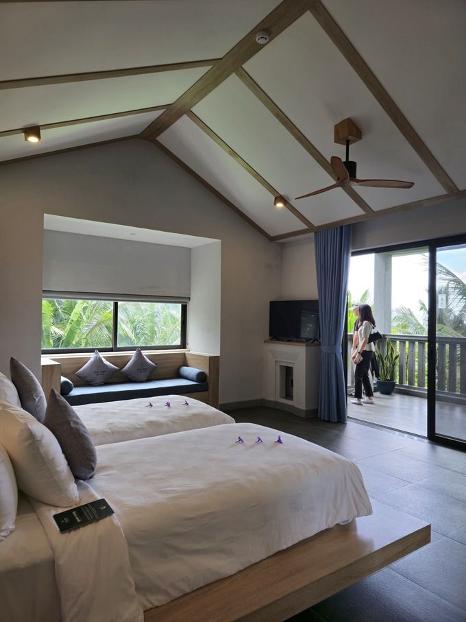 베다나 라군 리조트 객실.