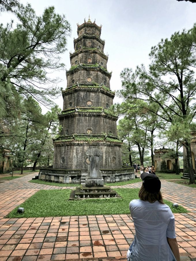 티엔무 사원 7층석탑.
