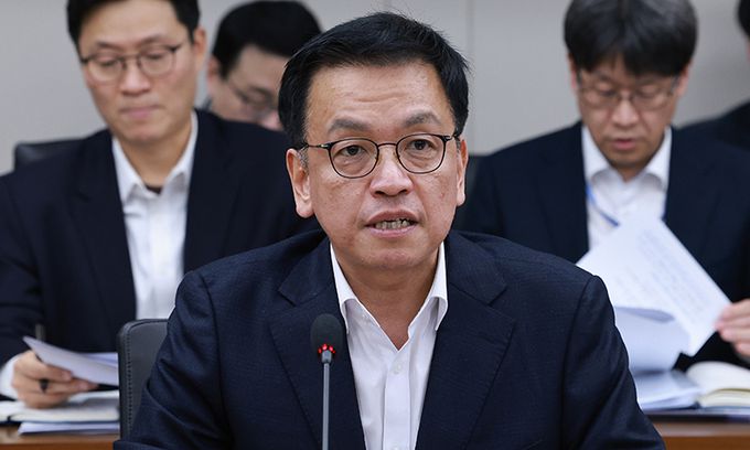 최상목 대통령 권한대행 부총리 겸 기획재정부 장관이 20일 정부세종청사에서 열린 '민생정책 신속집행 점검회의'에 참석해 발언하고 있다. 연합뉴스