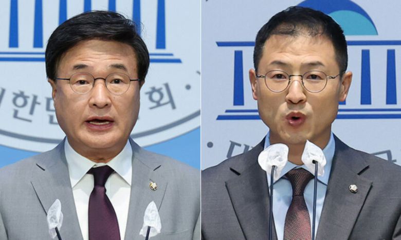 국민의힘 김대식 원내수석대변인(왼쪽)과 김상욱 의원. 세계일보 자료