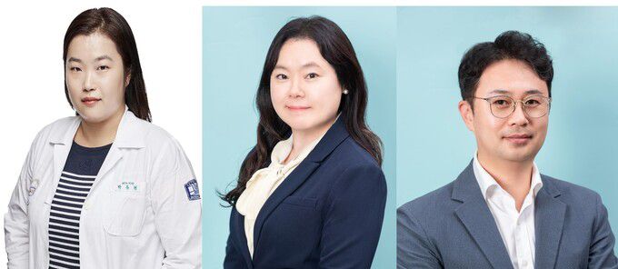 박용현 서울성모병원 비뇨의학과, 노미정 단국대학교 보건과학대학, 박지환 단국대학교 자유교양대학 코딩교과 교수. 사진 = 서울성모병원