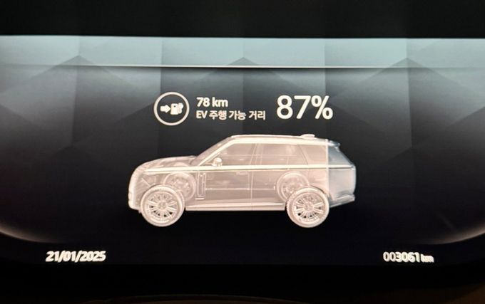 제원표상에 나온 것보다 10km 짧은 약 70km 주행이 가능했다. 사진=이동준 기자