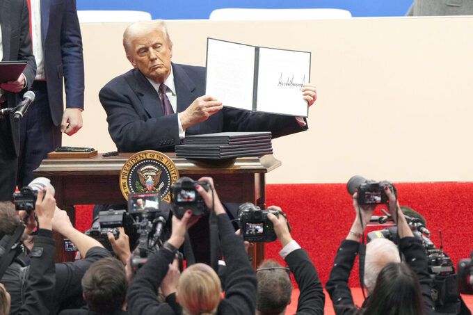 도널드 트럼프 미국 대통령. AP연합뉴스