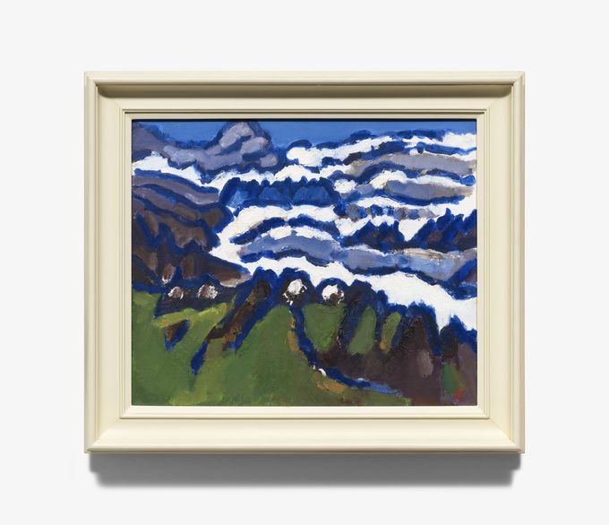 박고석, ‘외설악’ (1984, 캔버스에 유채, 60.6x72.7cm)