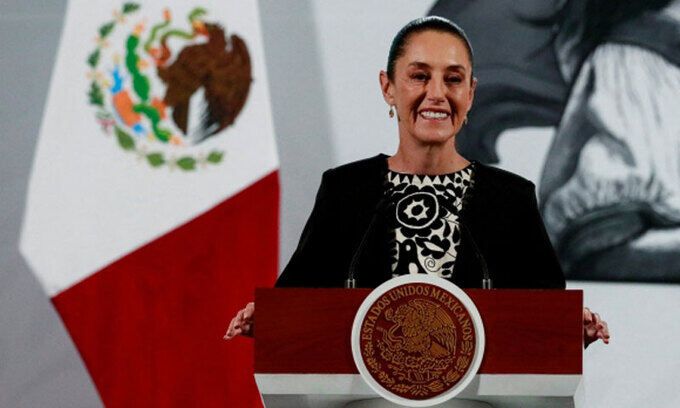 클라우디아 셰인바움 멕시코 대통령. 로이터연합뉴스