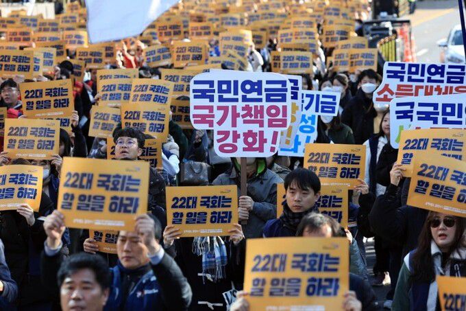 꾸준히 늘던 국민연금 사업장 가입자도 감소세로 돌아서면서 전체 가입자 감소 폭은 더 커졌다. 뉴스1