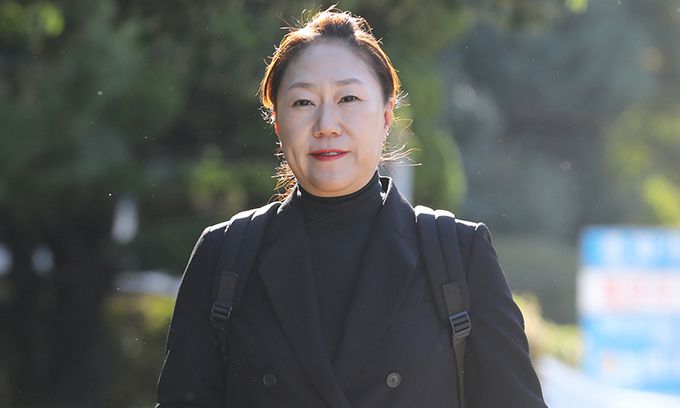 윤석열 대통령 배우자 김건희 여사의 공천개입 의혹을 제기한 강혜경 씨. 뉴스1