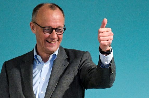 독일 기독민주당(CDU)/기독사회당(CSU) 연합을 이끄는 프리드리히 메르츠 대표. 최근 총선에서 CDU/CSU 연합이 승리하며 조만간 총리에 취임할 예정이다. 로이터연합뉴스