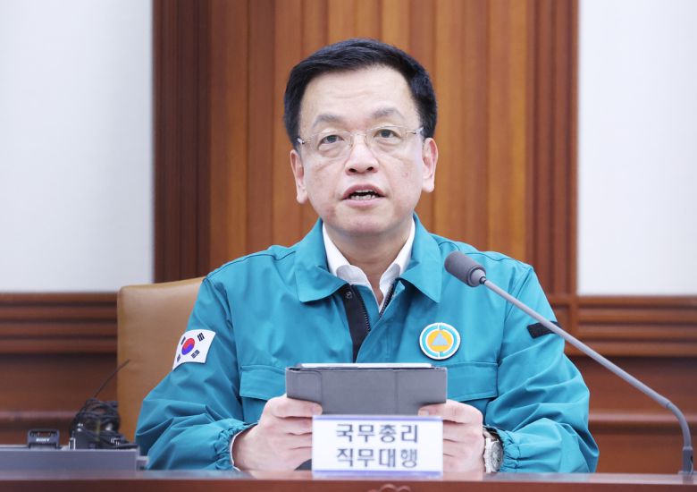 최상목 대통령 권한대행 부총리 겸 기획재정부 장관. 뉴시스