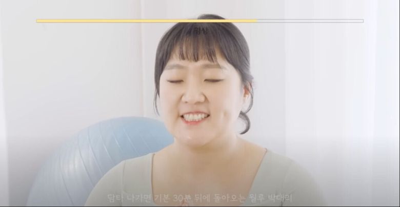 이수지가 요가를 다룬 새 유튜브 영상을 올렸다. 유튜브 채널 '핫이슈지' 캡처