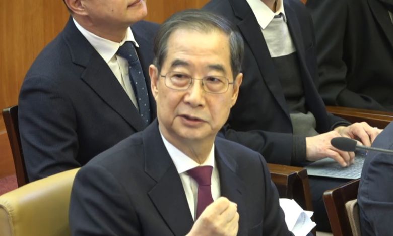 한덕수 국무총리. 헌법재판소 제공