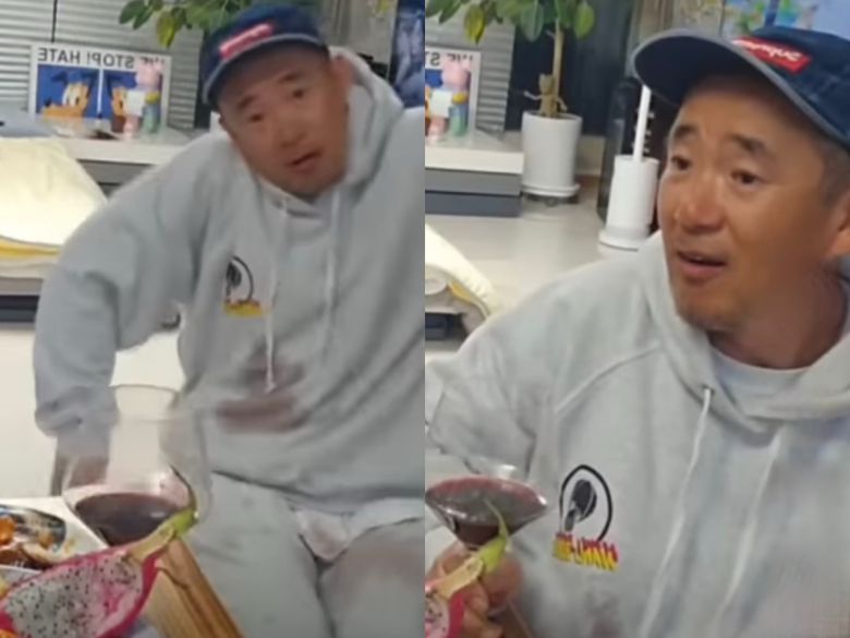 이하늘이 지드래곤을 조롱했다. 유튜브 채널 '이하늘의 예쎼쇼' 캡처.