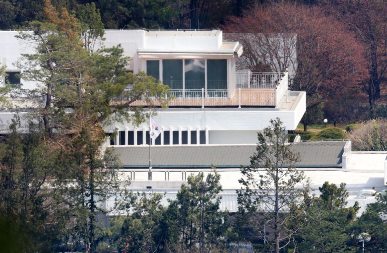 지난 10일 서울 용산구 한남동 윤석열 전 대통령의 관저. 뉴시스