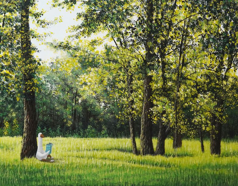 존재의 이유3 (2025)  acrylic on canvas  90.9 × 72.7cm