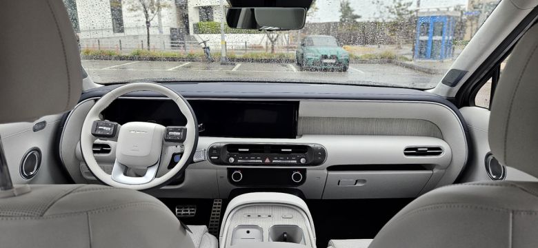 디 올 뉴 팰리세이드 하이브리드 실내.