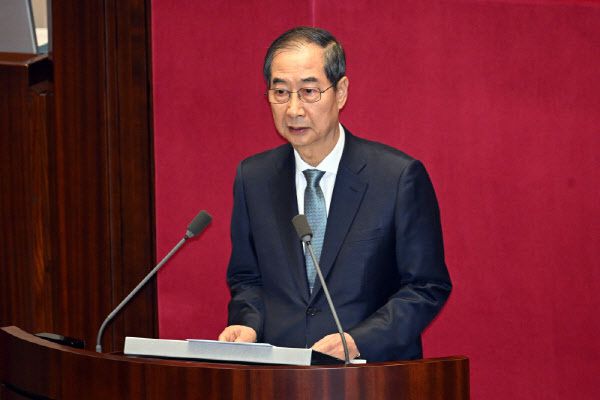 한덕수 대통령 권한대행 국무총리. 연합뉴스
