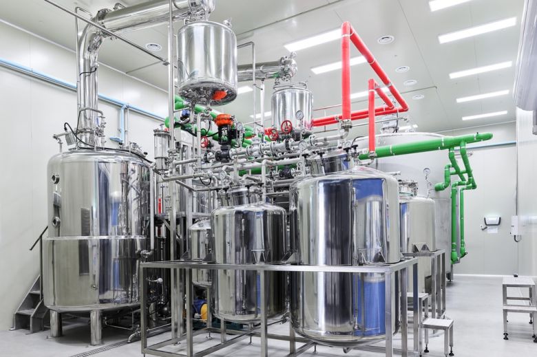 ‘원소주 오리지널‘의 생산 설비를 확장한 원소주 공장 모습. 원스피리츠 제공