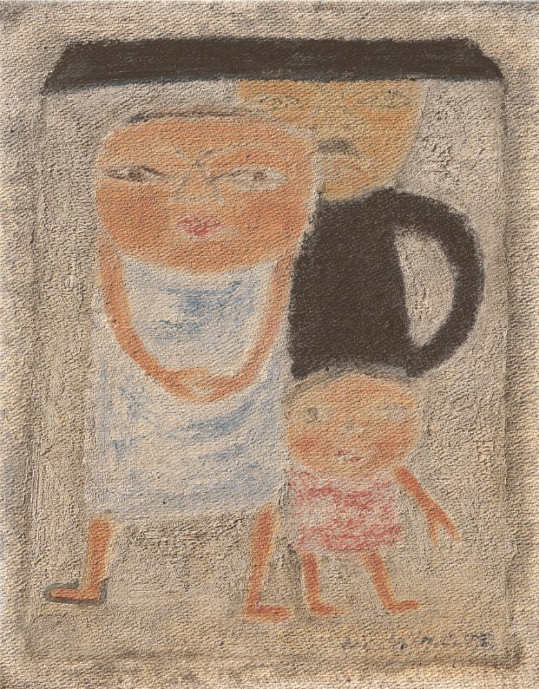 ‘가족’(17.5x14cm, 1978)