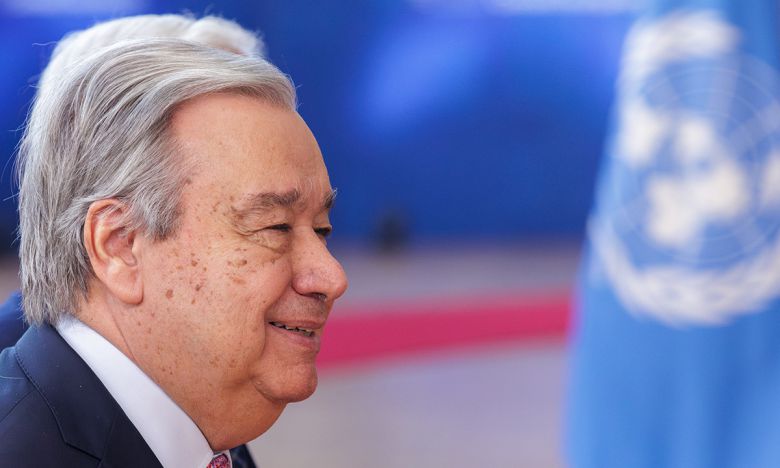 안토니우 구테흐스 유엔 사무총장. EPA연합뉴스