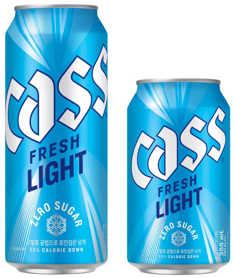 카스 라이트. 오비맥주 제공