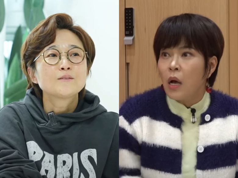 송은이와 조혜련. 유튜브 채널 '비보티비' 캡처.