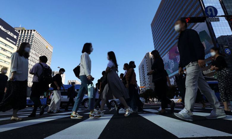 출근하는 직장인들. 뉴시스
