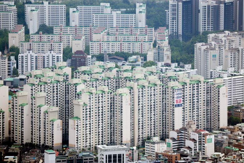 19일 서울 송파구 아파트의 모습. 연합뉴스