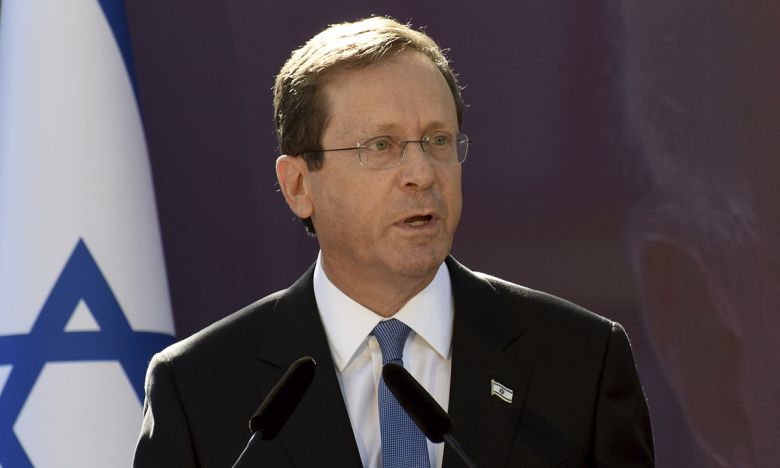 이츠하크 헤르초그 이스라엘 대통령. AP연합뉴스