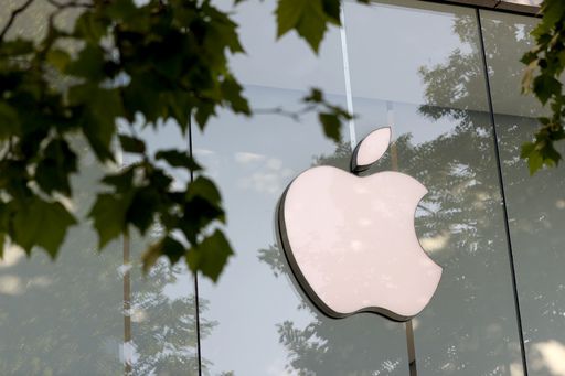 23일(현지시간) 벨기에 수도 브뤼셀에 있는 애플스토어의 모습. 신화통신·연합뉴스