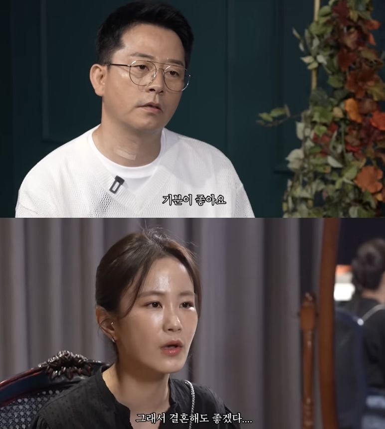 김준호(위), 김지민. 유튜브 채널 ‘준호 지민’ 캡처