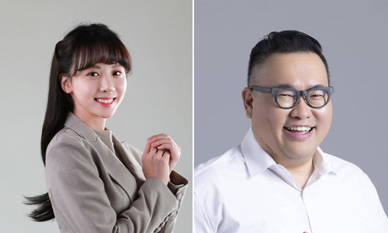 방송인 김민아(왼쪽), 주류문화 칼럼니스트 명욱 세종사이버대 교수.