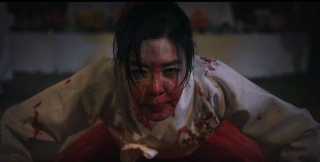 영화 '신명' 속 김규리. 열공영화제작소 제공