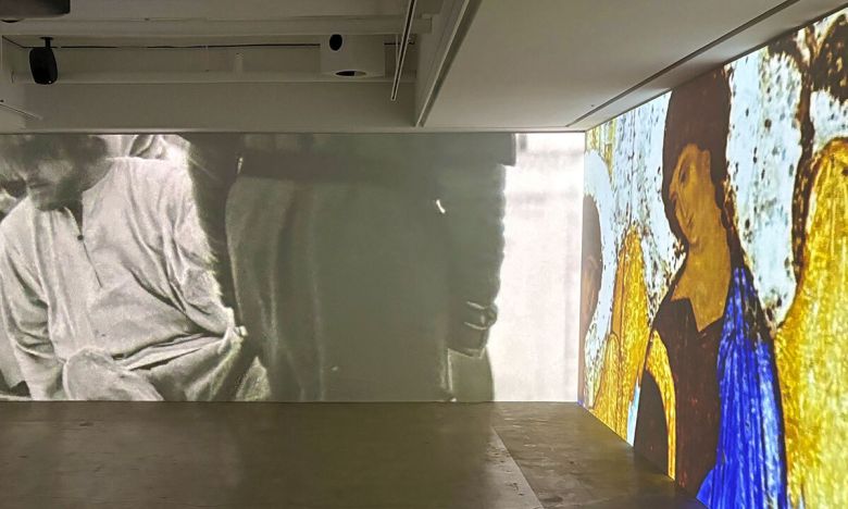 ‘수도자와 예술가와 자연’, ‘끝나지 않을 대화’ 전시 전경.