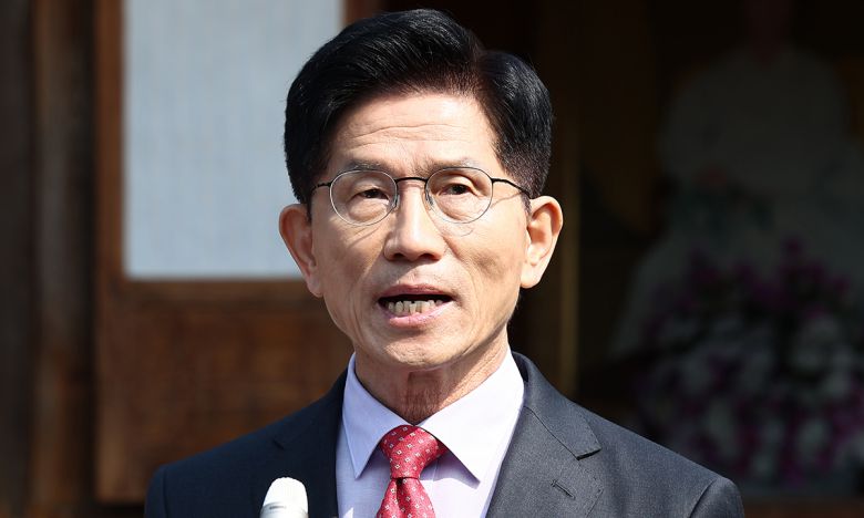 국민의힘 김문수 대선 후보. 뉴스1