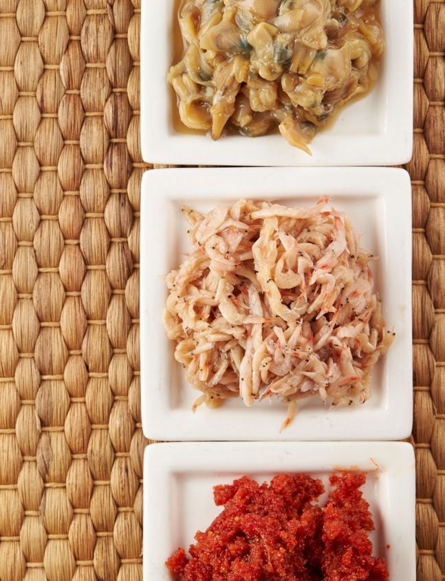 식탁 위 젓갈. 게티이미지뱅크