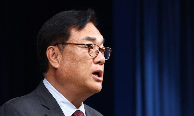 정진석 전 대통령비서실장. 뉴시스