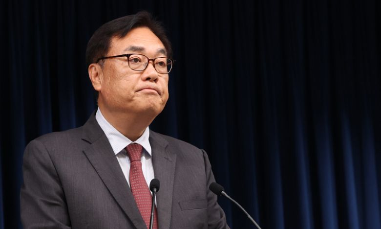 정진석 전 대통령비서실장. 연합뉴스