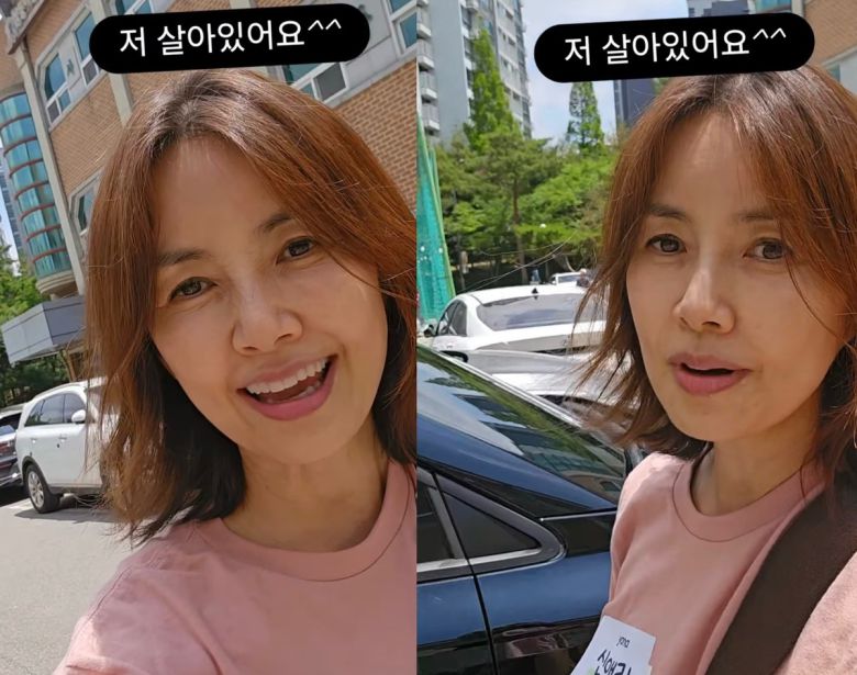 배우 신애라가 자신을 둘러싼 황당한 ‘사망설’ 가짜 뉴스에 직접 입을 열었다. 신애라 인스타그램 캡처