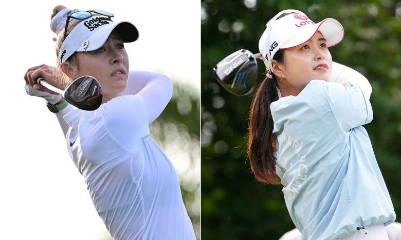 넬리 코르다(왼쪽), 최혜진. AFP연합뉴스