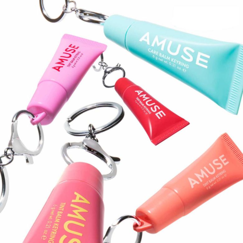 어뮤즈 틴트 밤 키링. 이베이재팬 제공