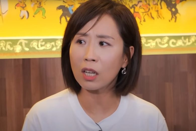 코미디언 정선희. 유튜브 채널 '임하룡쇼' 캡처.