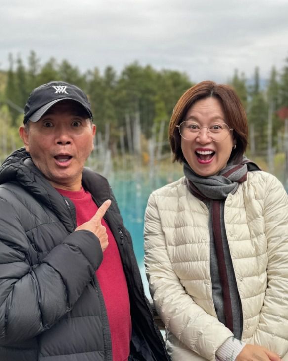 이봉원, 박미선 부부. 박미선 인스타그램 캡처