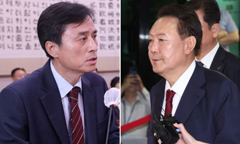 조은석 내란 특별검사(왼쪽)와 윤석열 전 대통령. 뉴시스