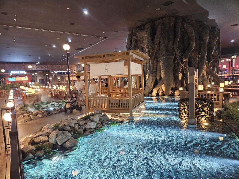 인스파이어 ‘오아시스 고메 빌리지’.