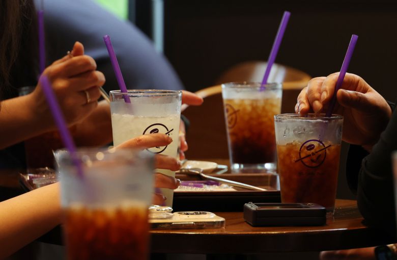 서울 한 커피전문점 모습.    연합뉴스