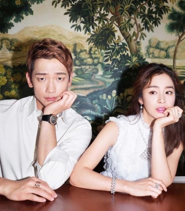 비·김태희 커플 화보 하퍼스바자코리아